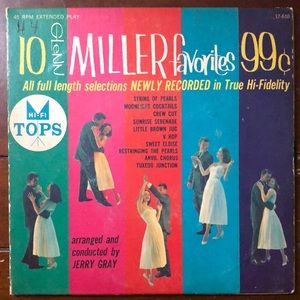 Glenn Miller Double Vinyl 45 Record Set '58
